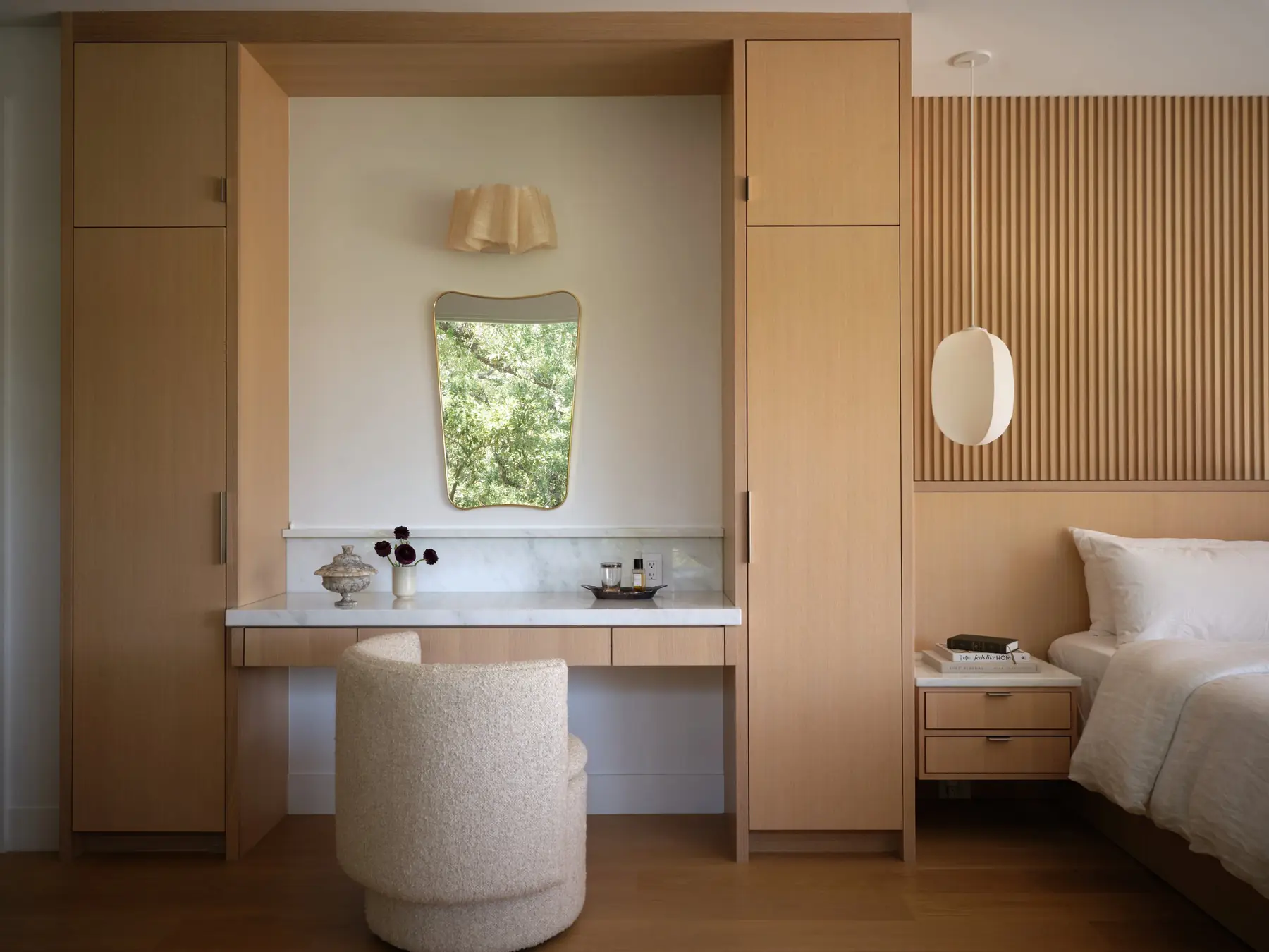 Bedroom desk, Lakeside by Risinger Build, Lake Austin, Austin, TX