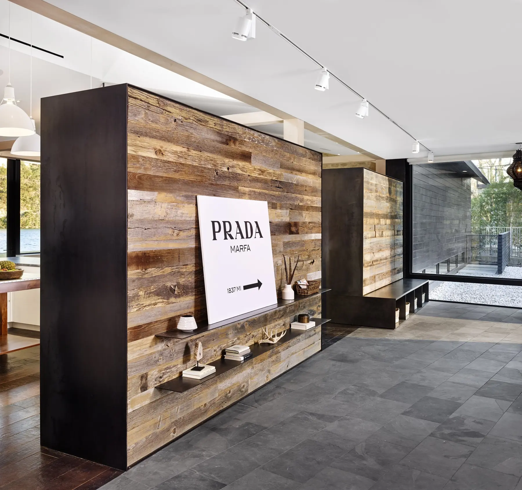 Entryway, Modern Texas Prefab by Risinger Build, Austin, TX