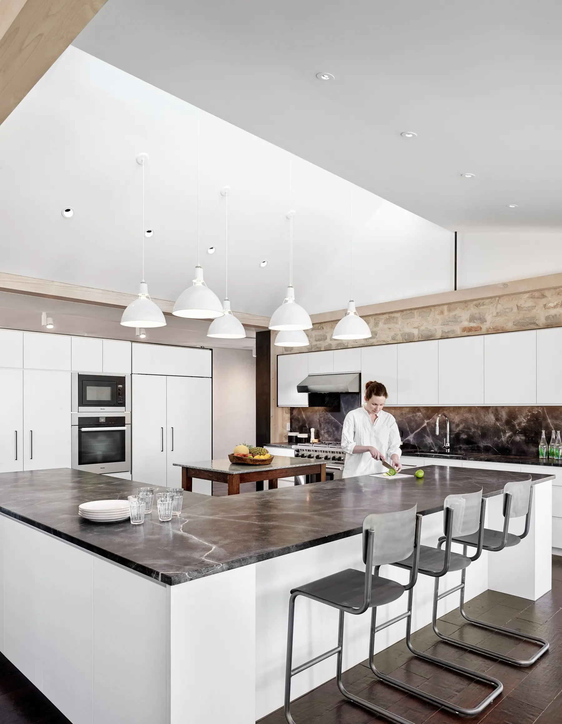 Kitchen, Modern Texas Prefab by Risinger Build, Austin, TX