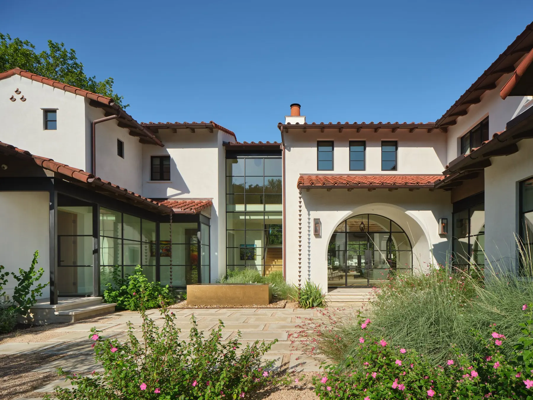 Exterior front entry, Tortuga by Risinger Build, Austin, TX